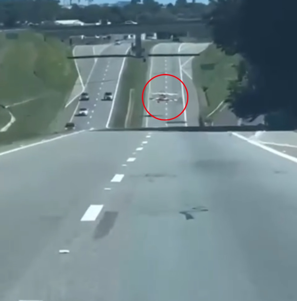  Avião faz pouso forçado em rodovia após pane em motor; veja o vídeo 