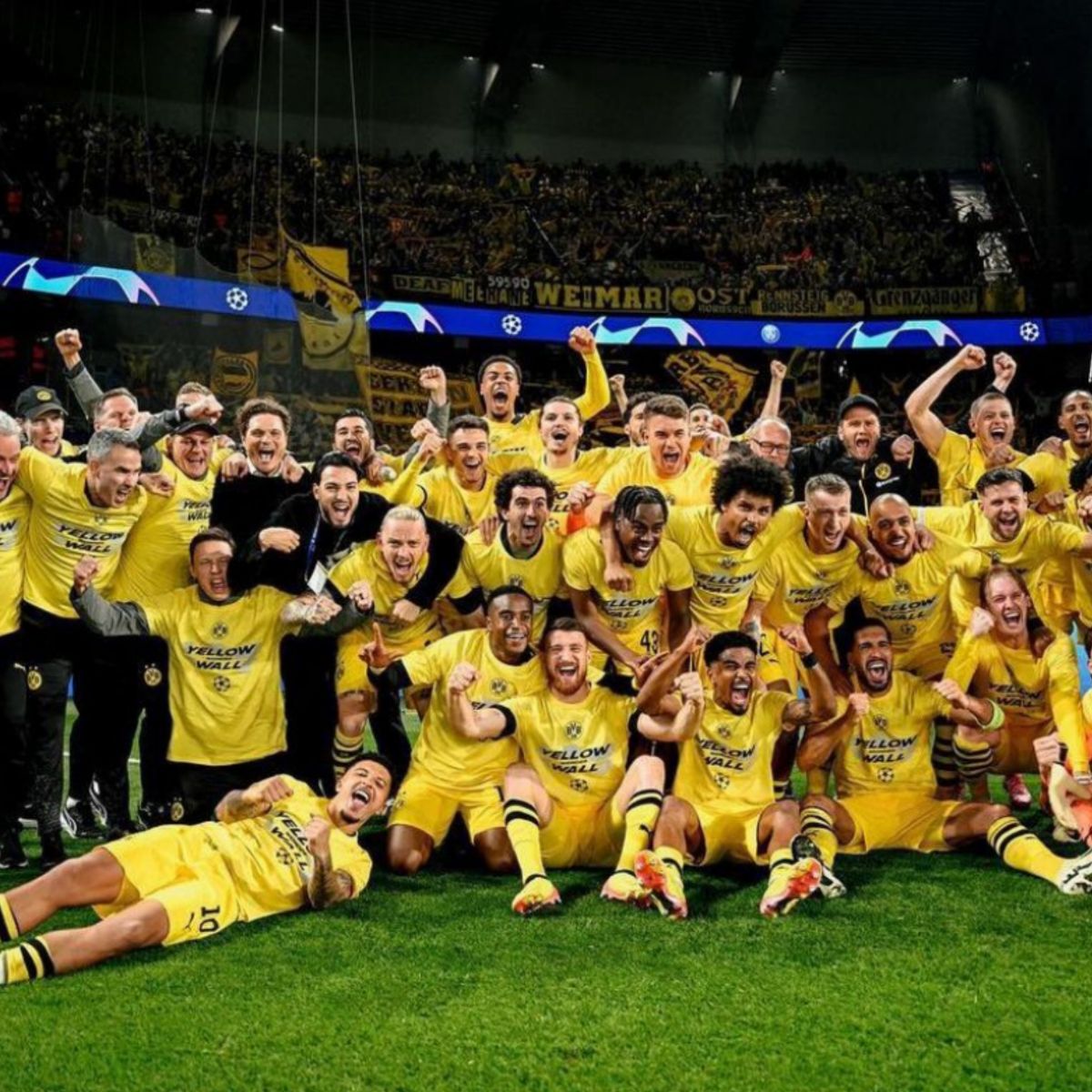  Equipe do Borussia Dortmund. 