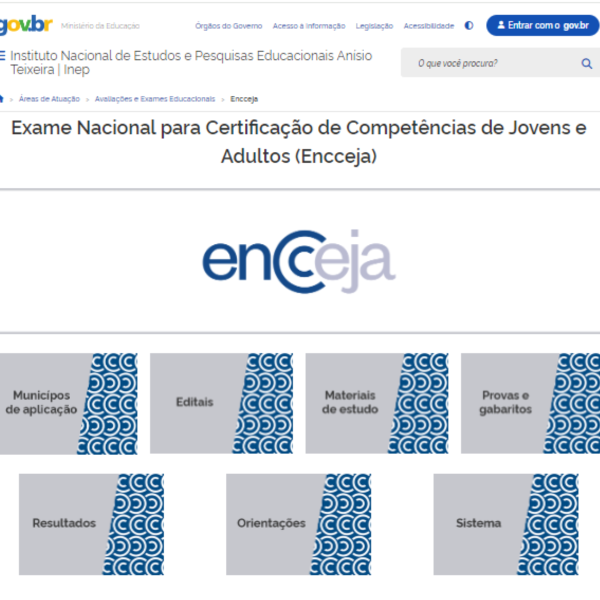 Encceja 2024 abre inscrições nesta segunda-feira (29)