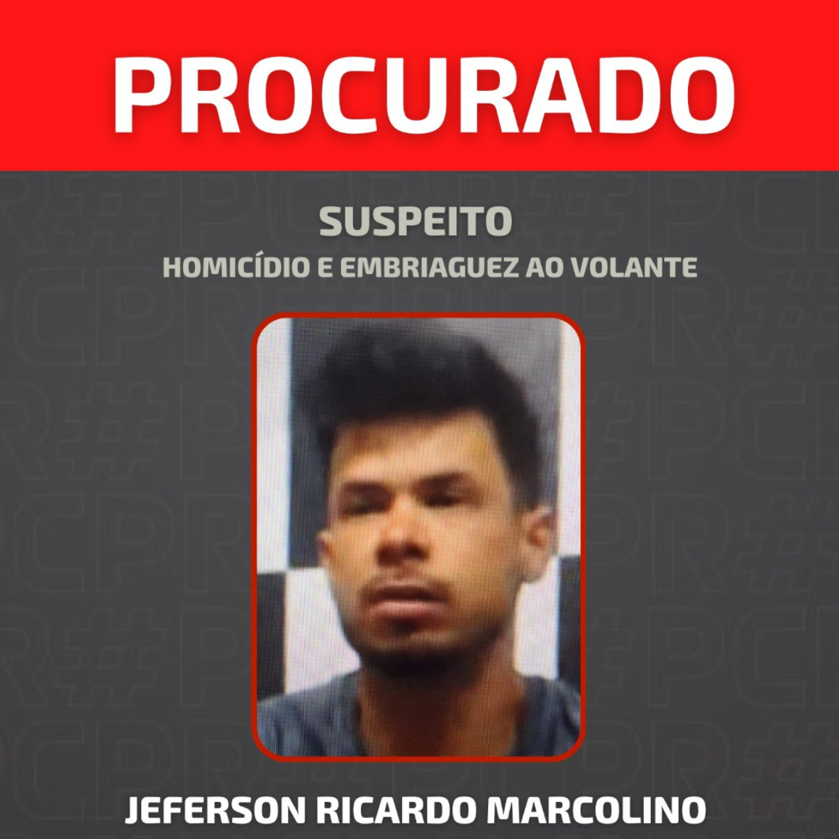  Homem que atropelou criança de 4 anos no Paraná está foragido 