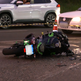 Motociclista fica gravemente ferido após acidente na BR-369