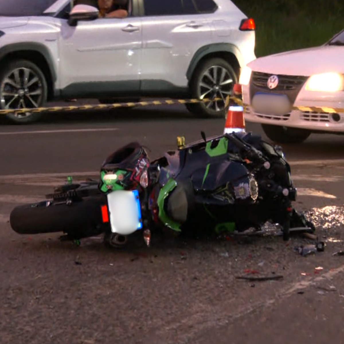  Motociclista fica gravemente ferido após acidente na BR-369 