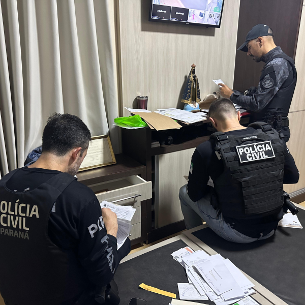 Criminosos são alvos de operação contra lavagem de dinheiro no Paraná