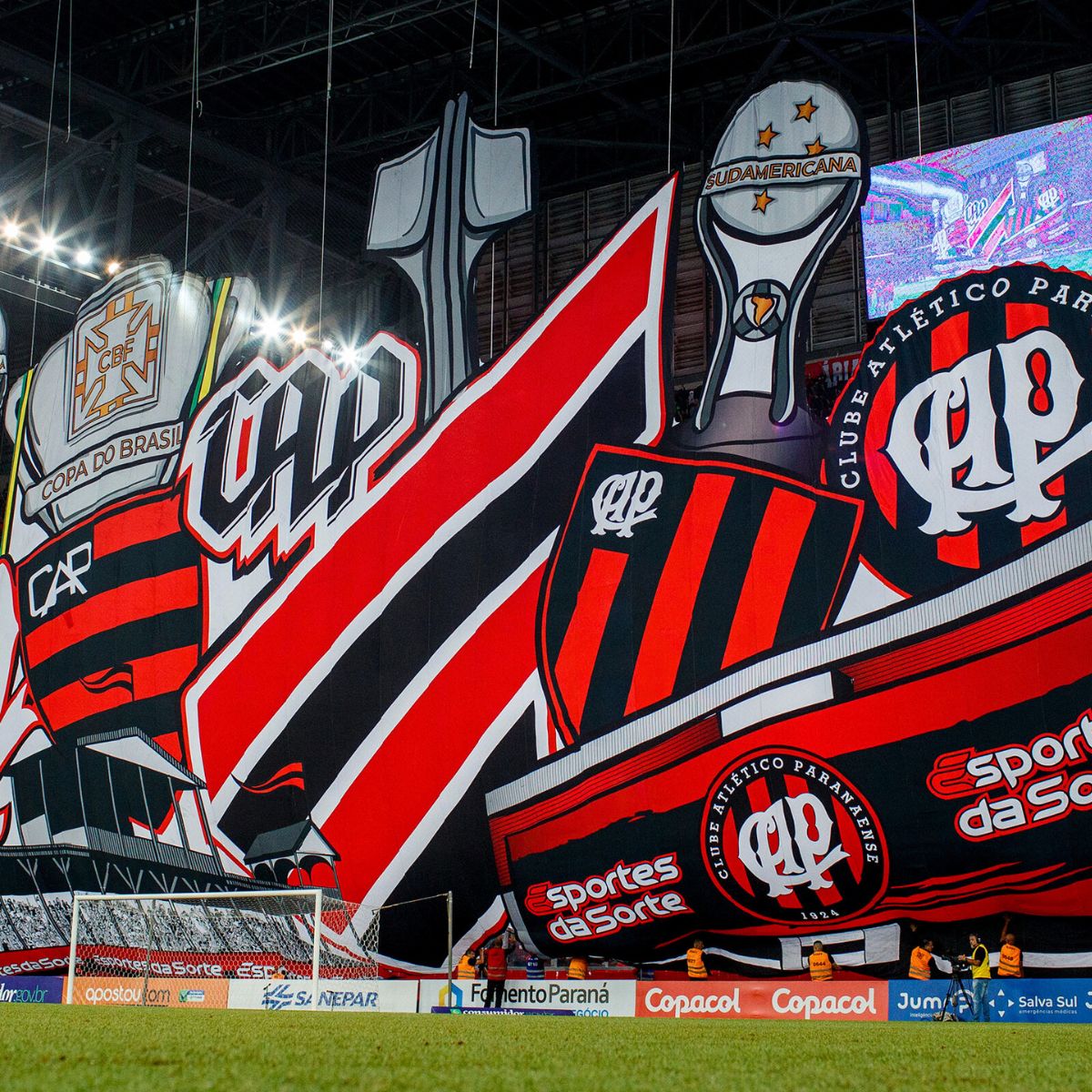  Torcida do Athletico na Arena da Baixada 