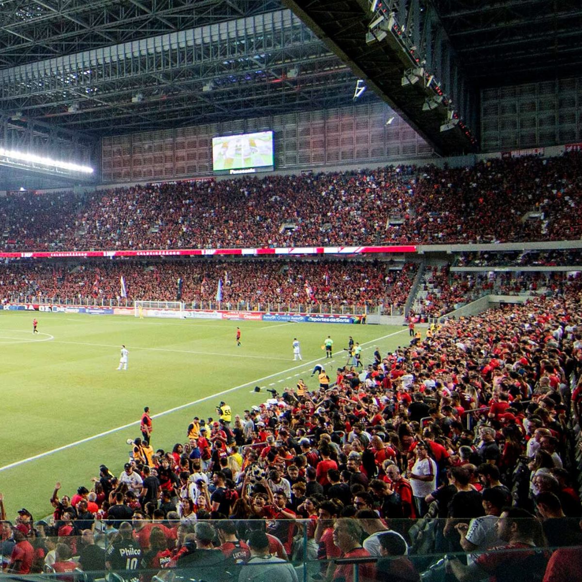  Torcida do Athletico na Arena da Baixada 