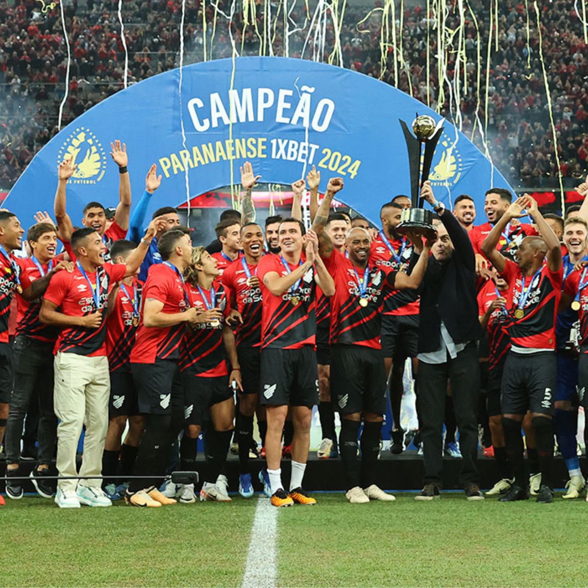  Athletico é campeão paranaense de 2024 