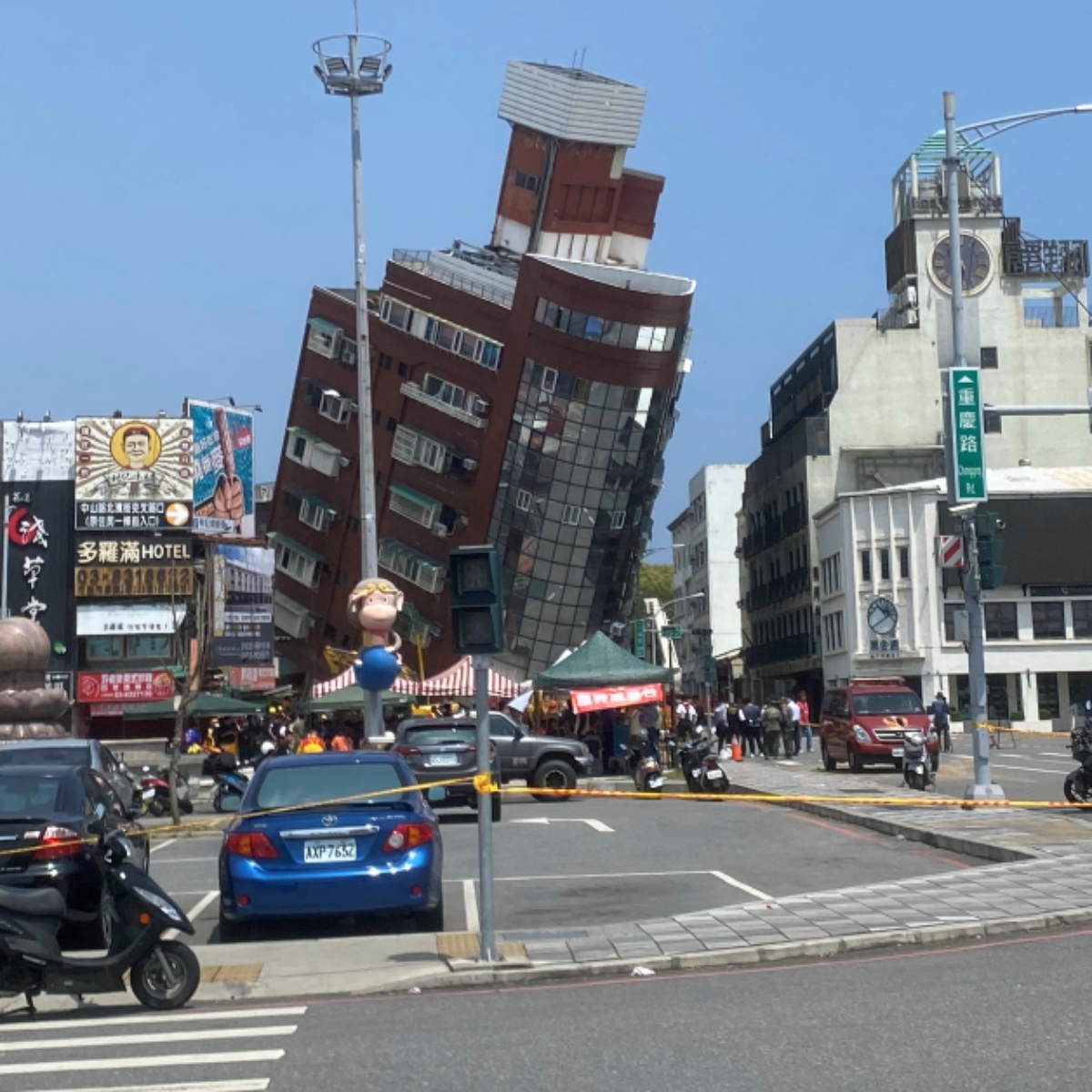  Terremoto em Taiwan deixa mortos e 900 feridos; veja imagens 