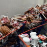 Mais de uma tonelada de alimentos foram apreendidos em Francisco Beltrão