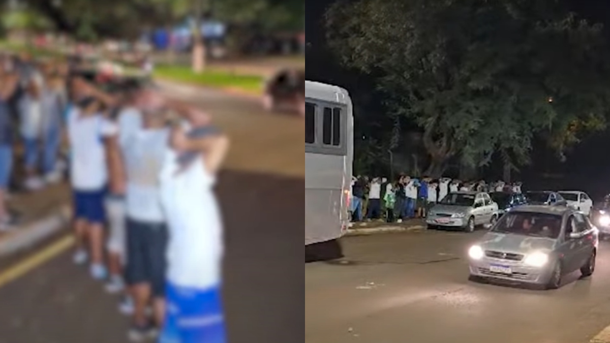 briga de torcidas acaba com 50 pessoas presas no Paraná