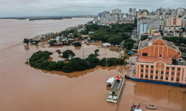 Sul do Brasil enfrenta onda de calor e tempestades