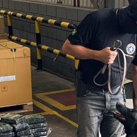 Mais de 50kg de cocaína são apreendidos no Porto de Paranaguá