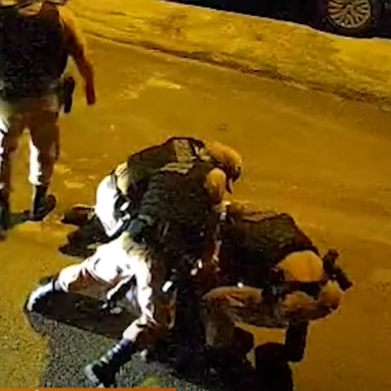Ocorrência com abordagem da Polícia Militar aconteceu no bairro Afonso Pena, em São José dos Pinhais