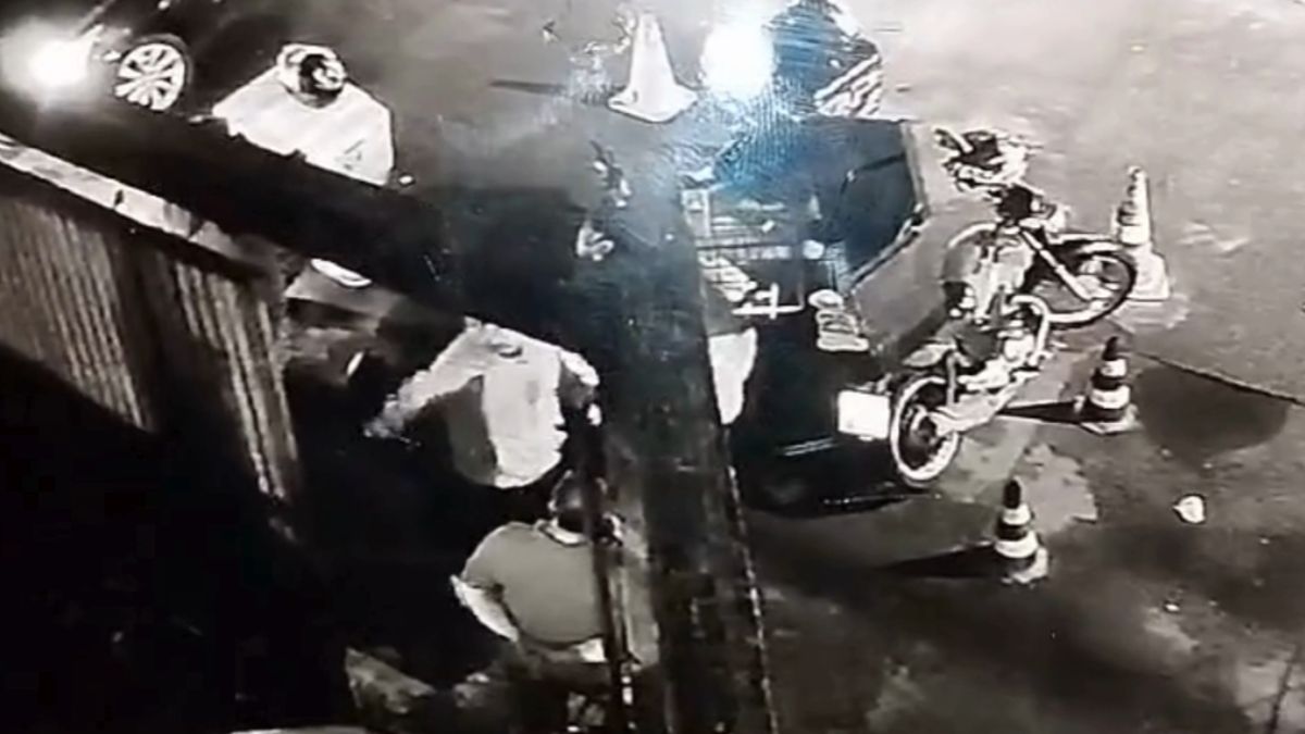 Vídeo flagra discussão entre motoboy e dono de lanchonete antes de morte; assista