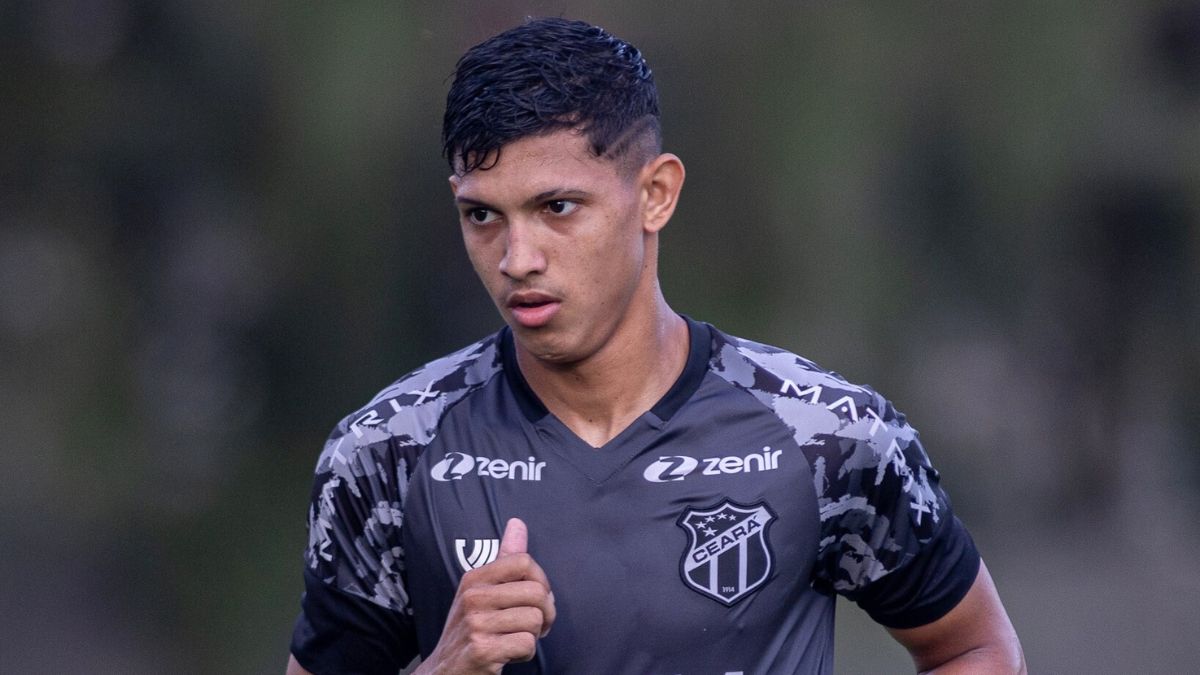 Erick Pulga, atacante do Ceará, alvo de Athletico e Corinthians