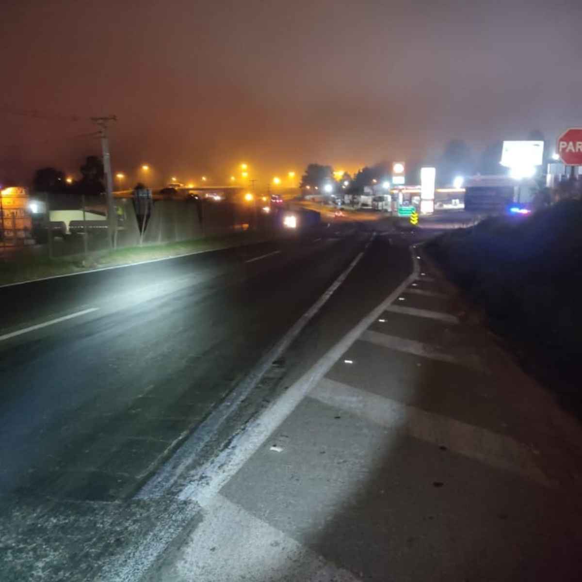 Homem morre atropelado por caminhonete na BR-376 em Curitiba