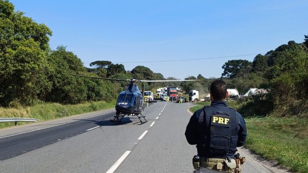 Acidente em trincheira: motociclista morre ao invadir contramão