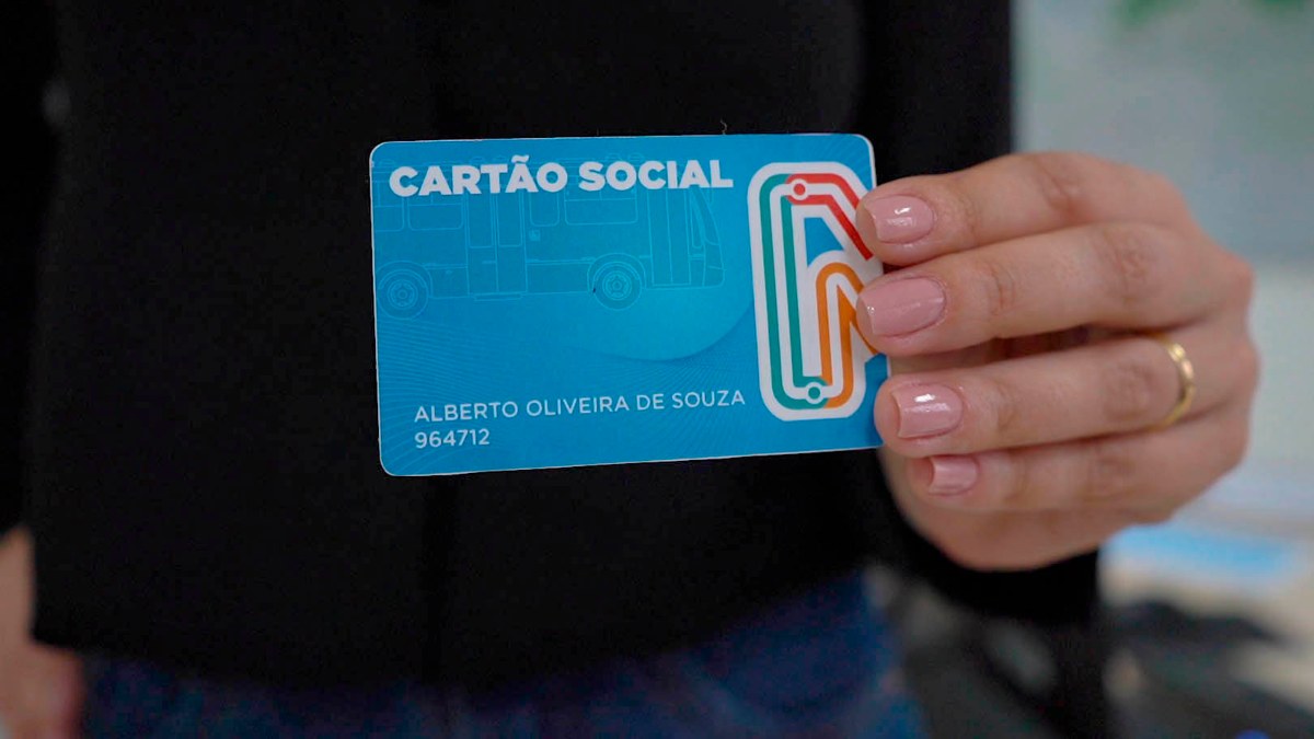 faixa de renda de beneficiários do Cartão Social do transporte metropolitano