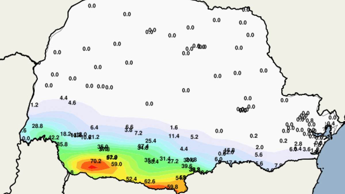 Chuvas no Paraná chegam a 70 mm nesta segunda-feira (24); confira