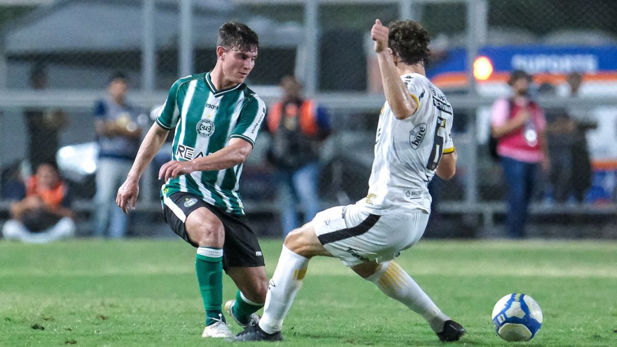 Natanael em Amazonas x Coritiba, pela Série B 2024