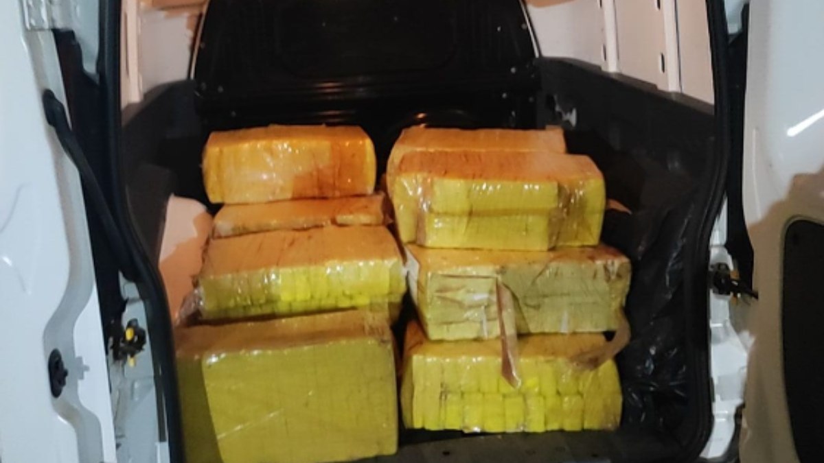 Policial civil e ex-PM são presos escoltando traficante com 350 kg de maconha no PR