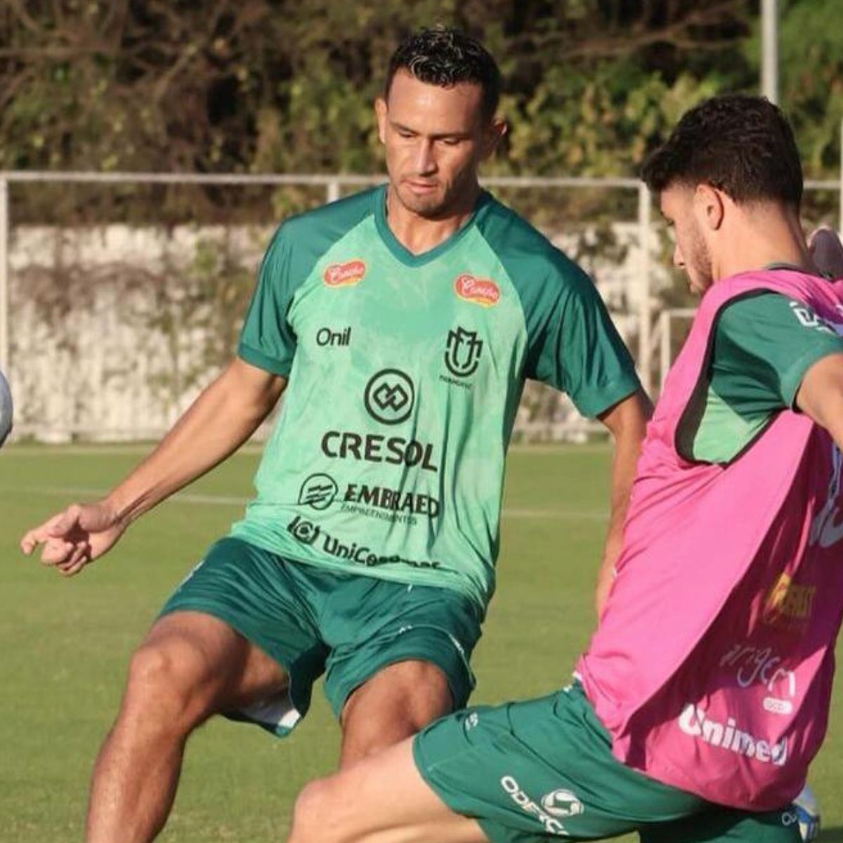 Maringá FC nos treinos