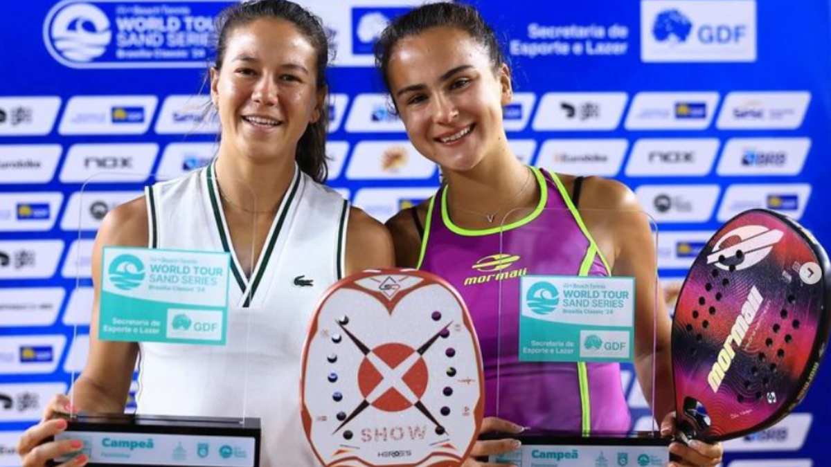 Parané tem duas jogadoras entre as 5 melhores do mundo no Beach Tennis