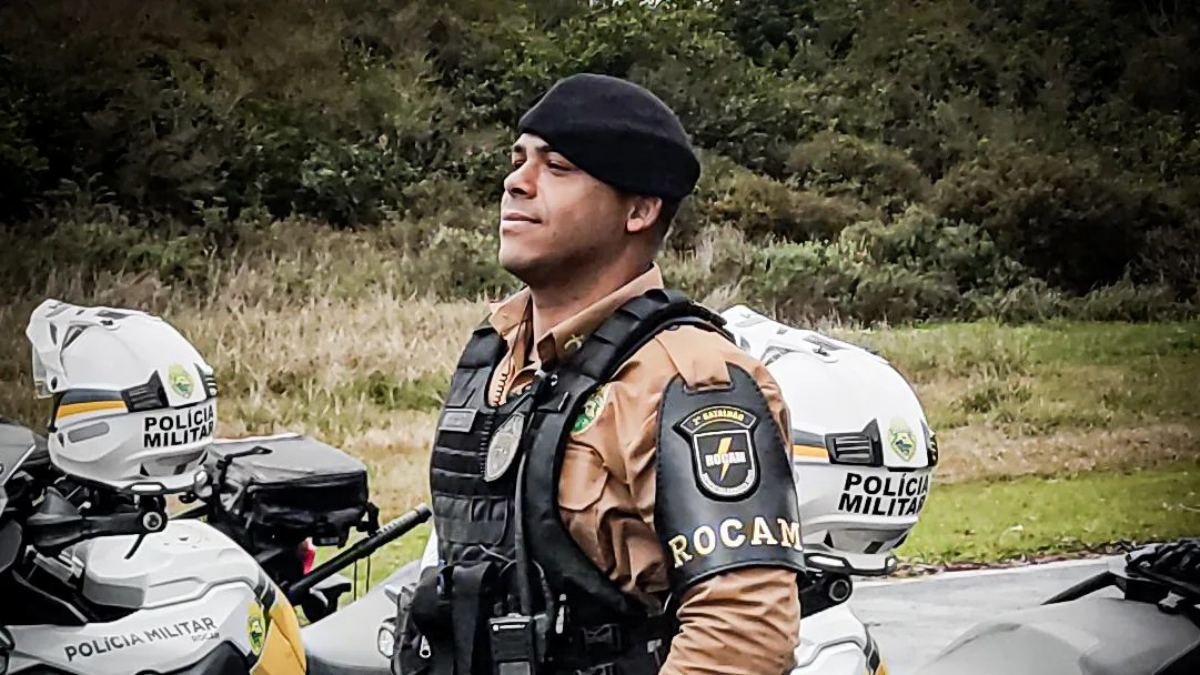 Policial militar de Santo Antônio da Platina morre em acidente de moto na BR-153, em Jacarezinho  