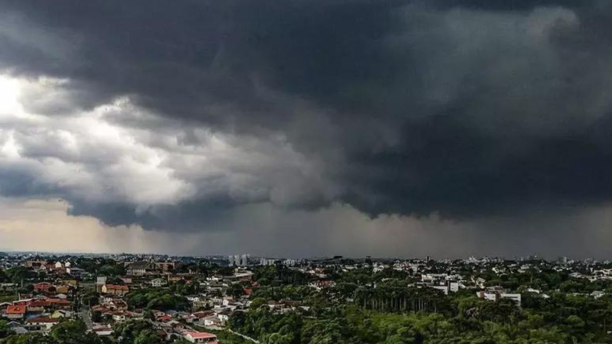 Previsão do tempo para Curitiba amanhã (25/06/2024), segundo o Climatempo