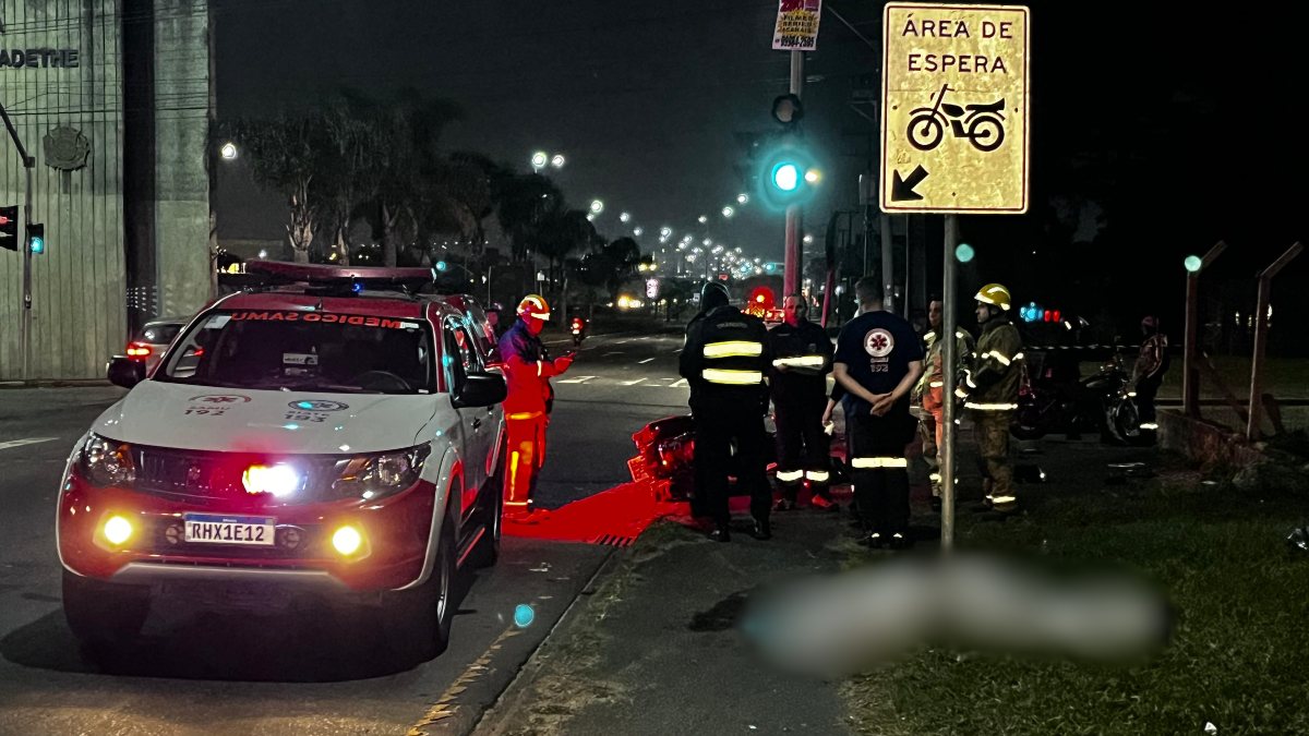 Motociclista morre em acidente na Linha Verde