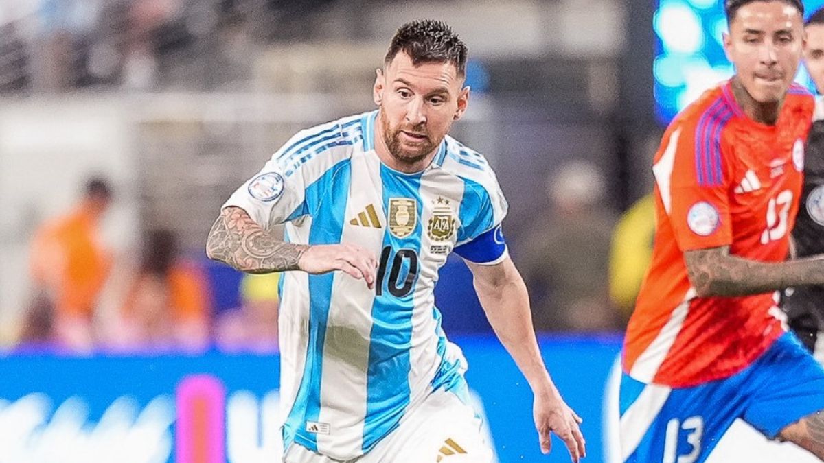 Messi pela Seleção da Argentina na Copa América