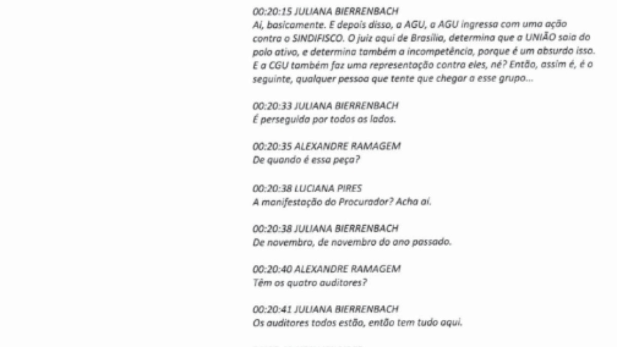 Transcrição de conversas