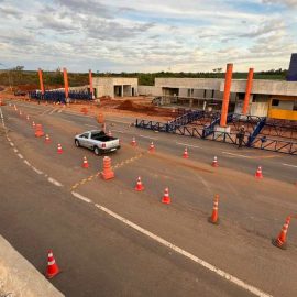 A BR-487 faz sentido ao Mato Grosso do Sul