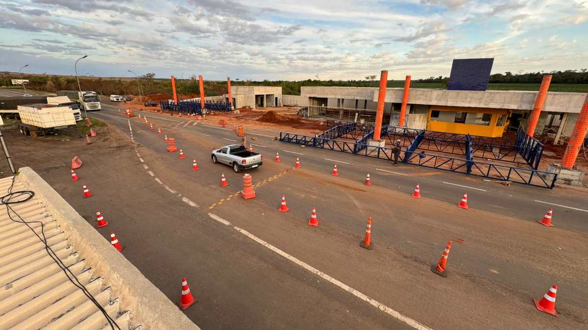 A BR-487 faz sentido ao Mato Grosso do Sul