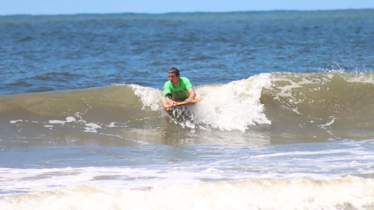 O circuito de bodyboarding será na praia de Ipanema