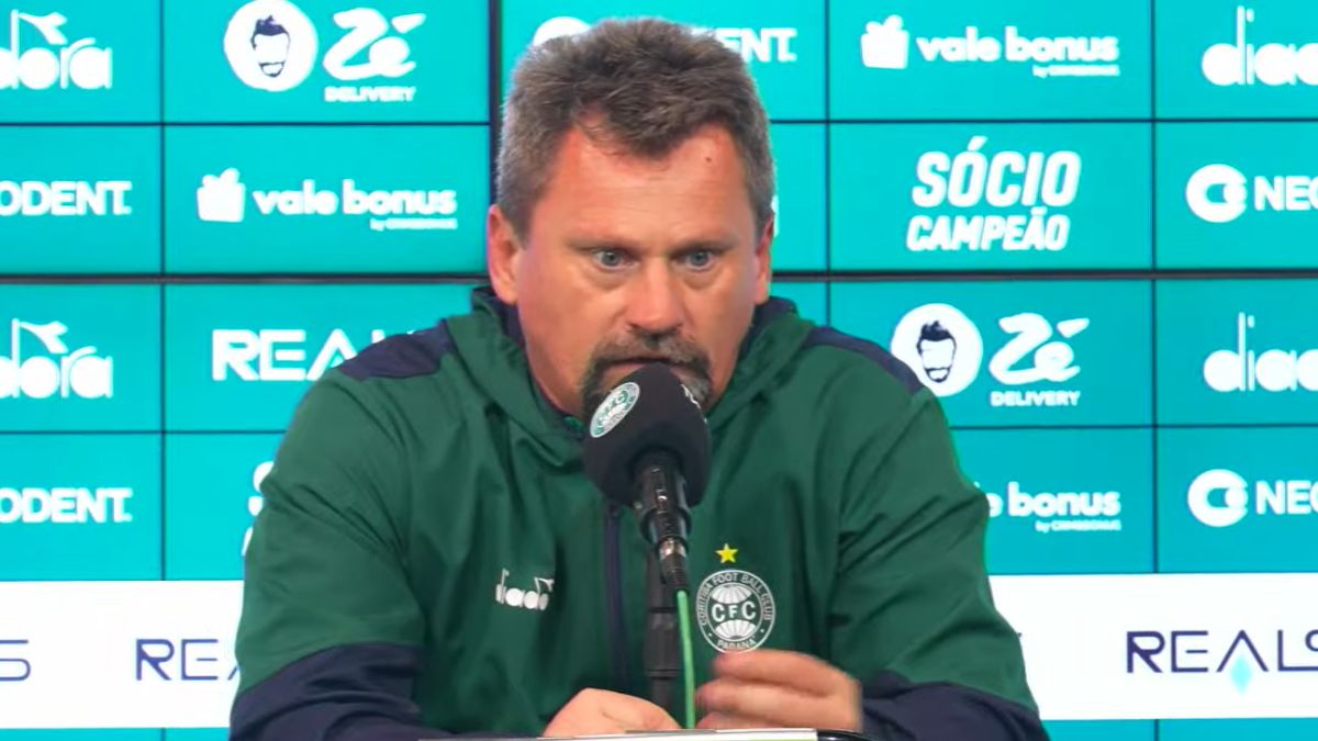 Técnico Fábio Matias no Coritiba