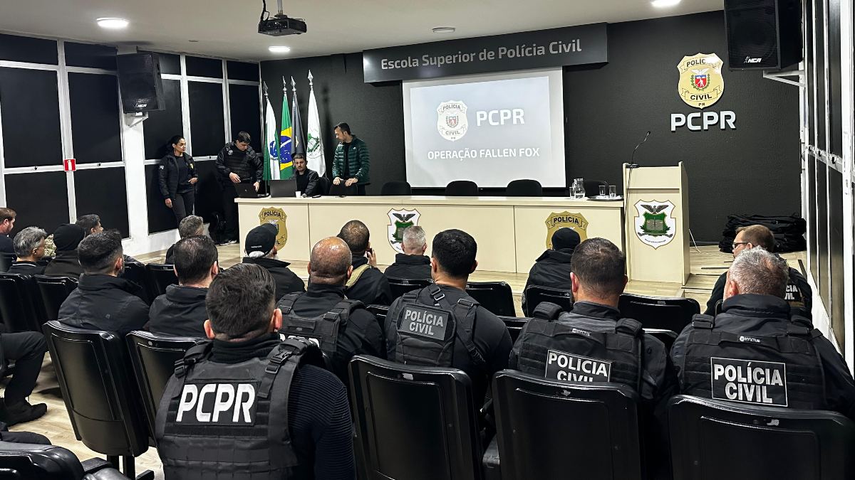 Policiais de quatro estados participam de operação liderada pela PCPR