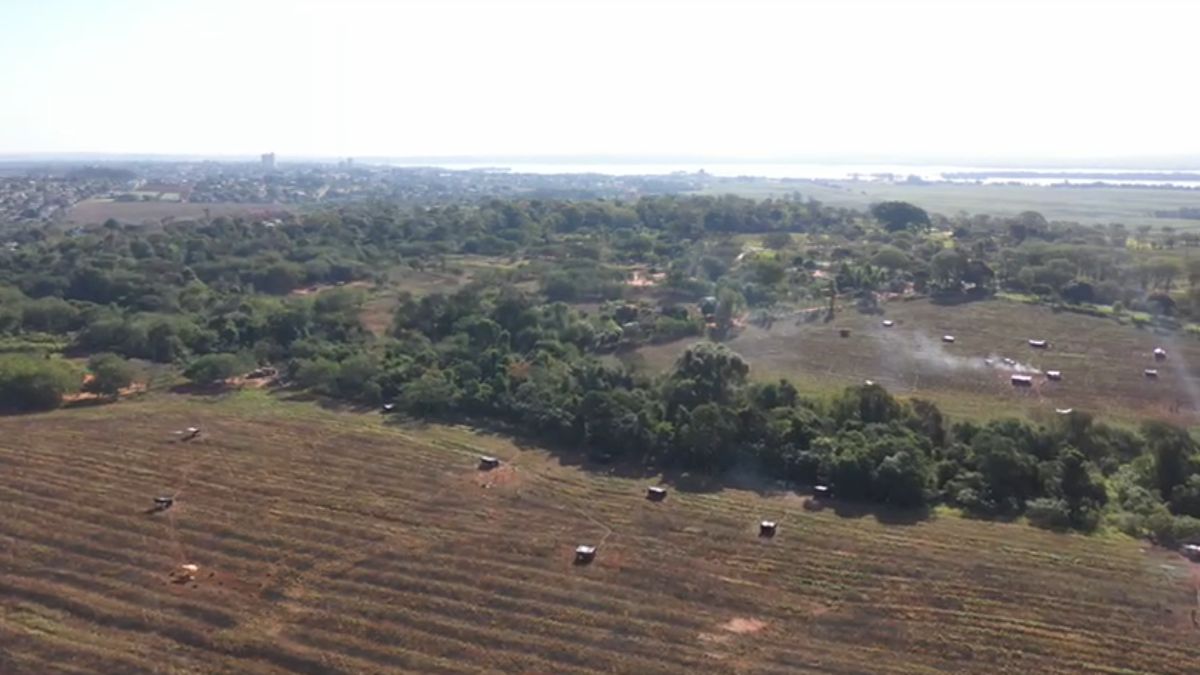 Indígenas que ocuparam terras em Guaíra e Terra Roxa têm 10 dias para saírem