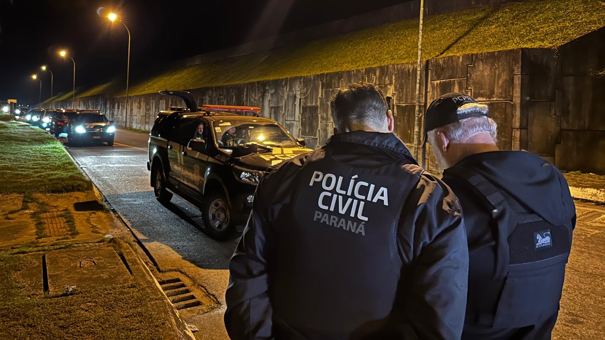 Megaoperação contra grupo criminoso no Litoral do Paraná