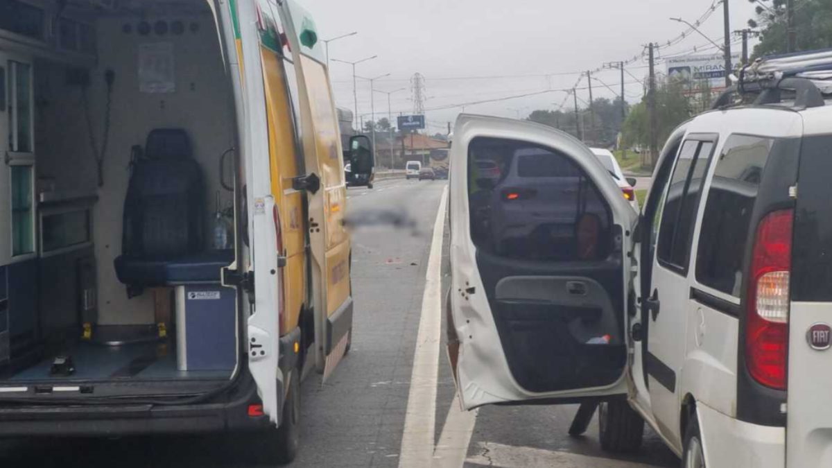 Atropelamento aconteceu na BR-376, em São José dos Pinhais