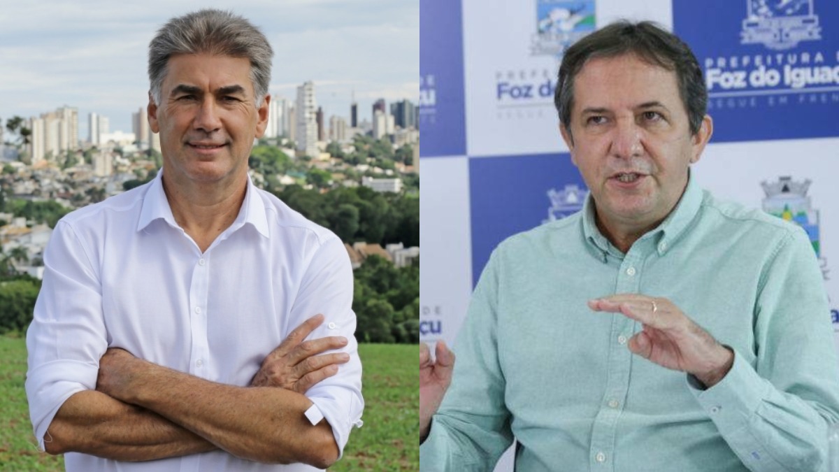 Leonaldo Paranhos (à esquerda) e Chico Brasileiro (à direita) foram reeleitos nas eleições de 2020 