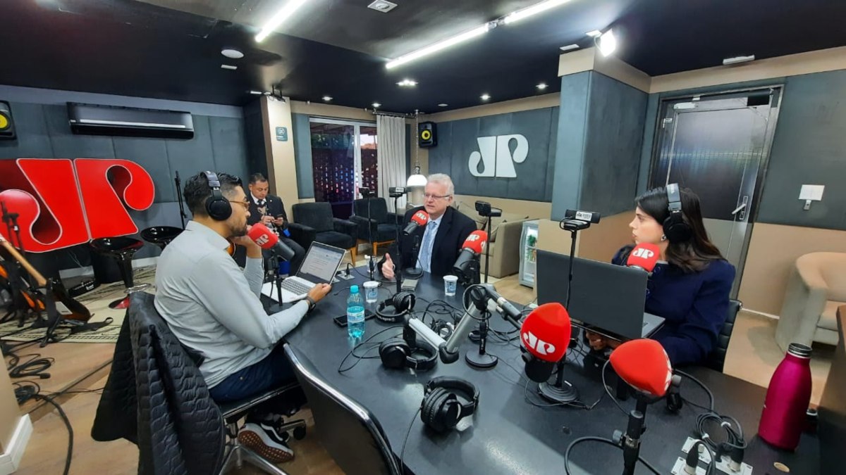 Presidente do TRE-PR participou do Jornal da Manhã, da Jovem Pan, nesta segunda (22)