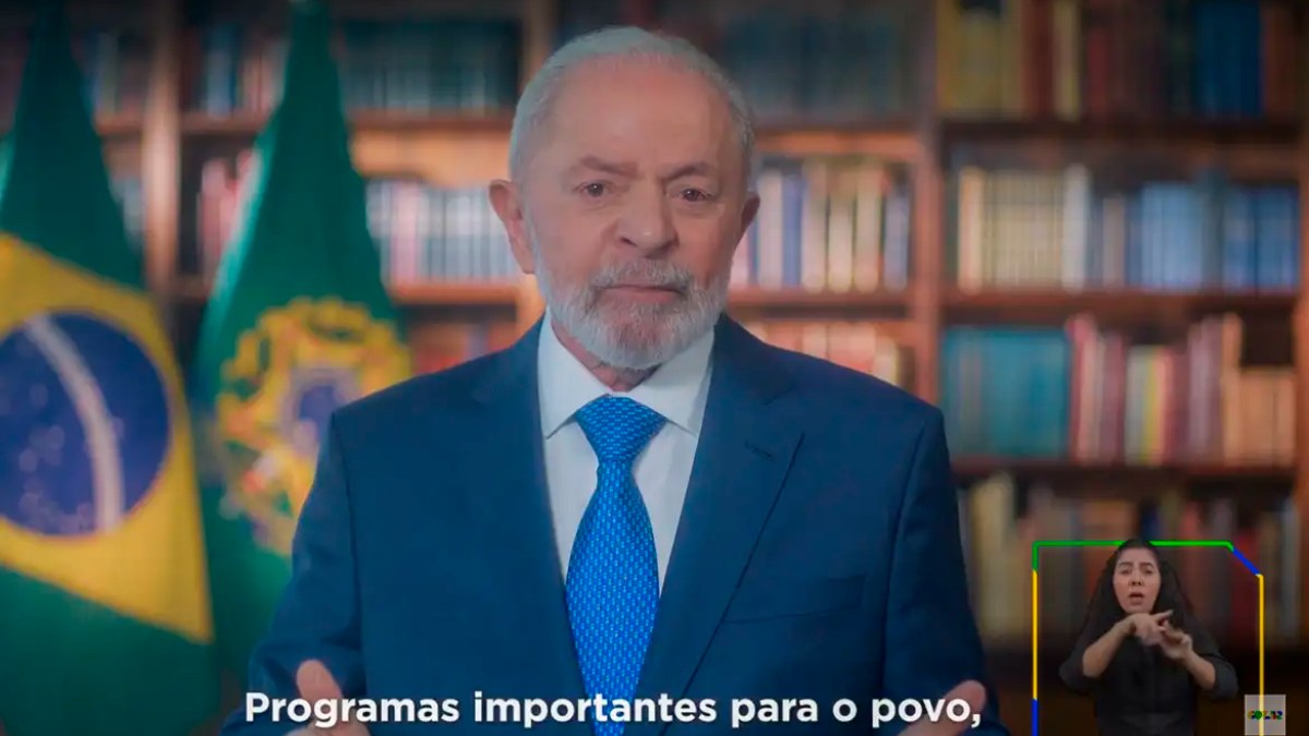 Pronunciamento de Lula apresentou resultados de um ano e seis meses de gestão 