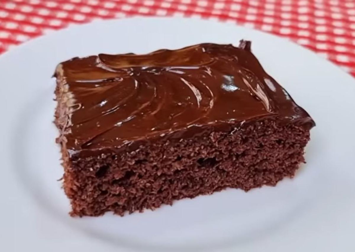 Receita bolo de chocolate