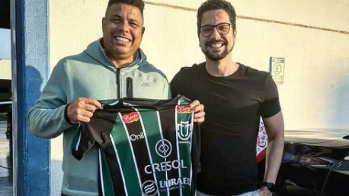 Ronaldo Fenômeno também esteve em Maringá