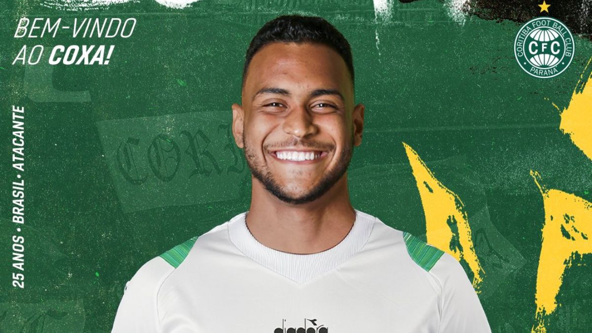 Júnior Brumado é confirmado como reforço do Coritiba