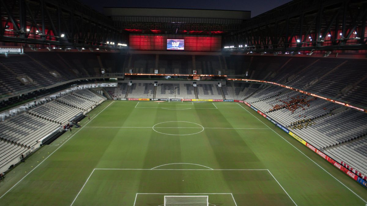 Arena da Baixada, palco de Athletico x Belgrano, pela Copa Sul-Americana