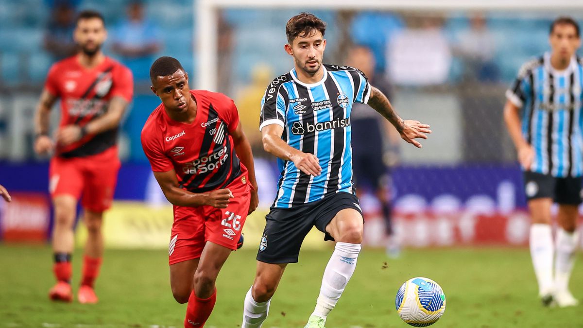 Registro de Grêmio x Athletico, pelo Brasileirão de 2024