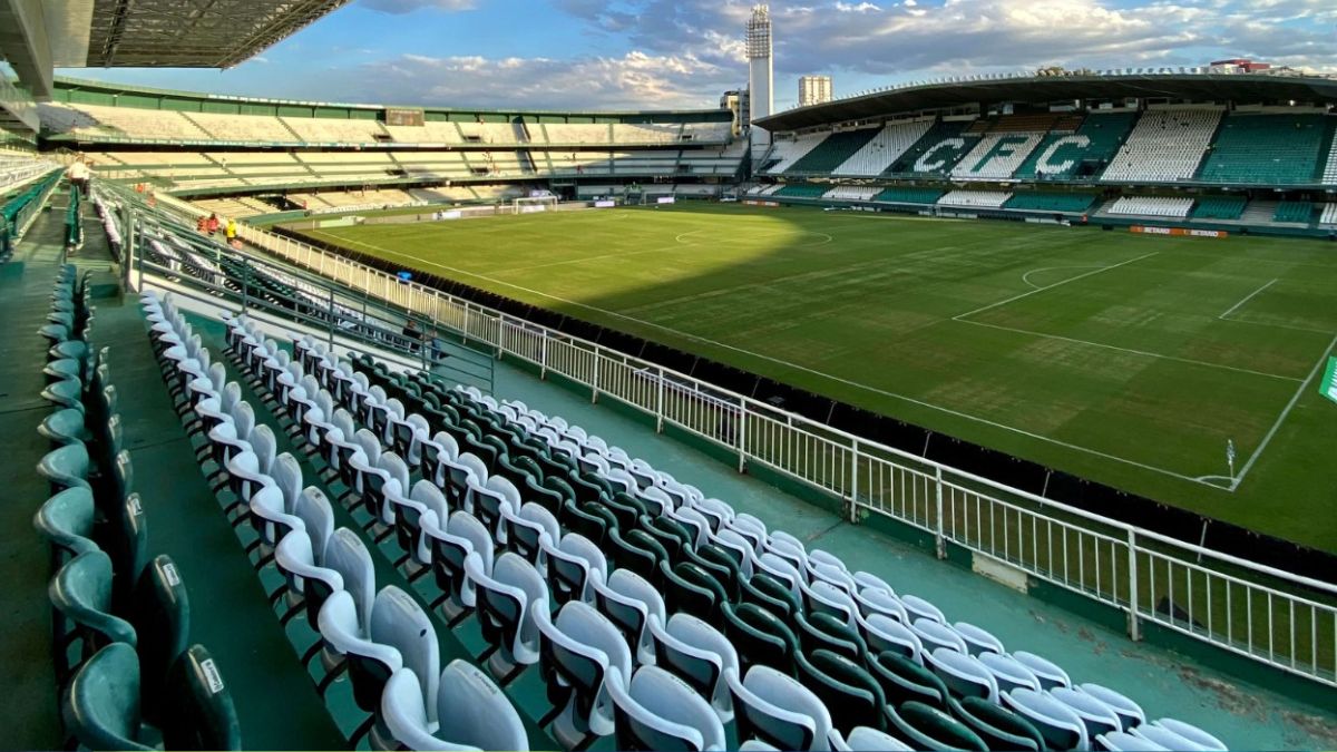 Couto Pereira, estádio do Coritiba, vai receber a Seleção Brasileira