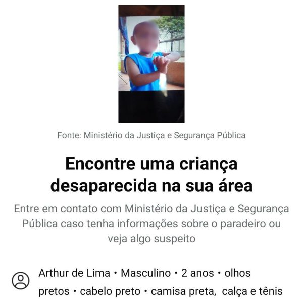 Motorista de aplicativo desaparece e família descobre 