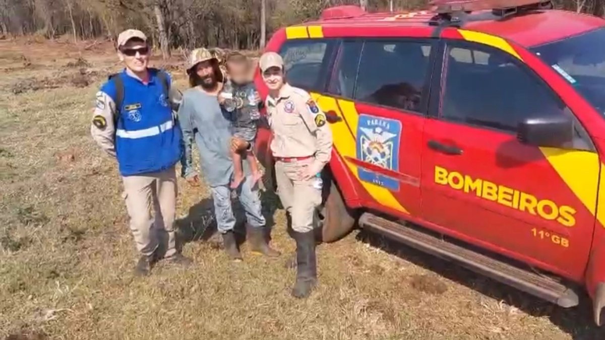 Criança é encontrada após mais de 40 horas perdida em mata no Paraná 